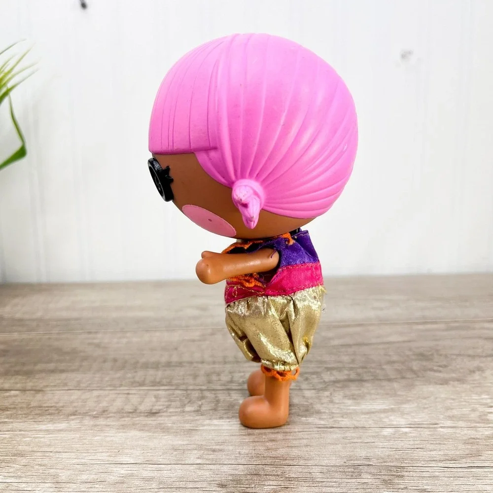 Lalaloopsy Littles Pita‎ Mirage Doll Genie Hard Plastic Removable Clothing Pink